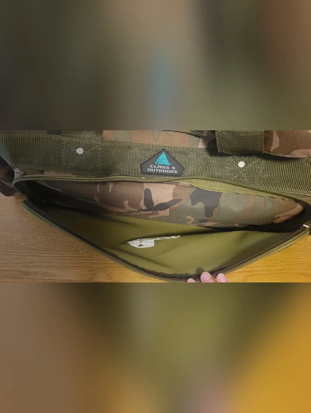 Camo Duffel - Green/Brown
